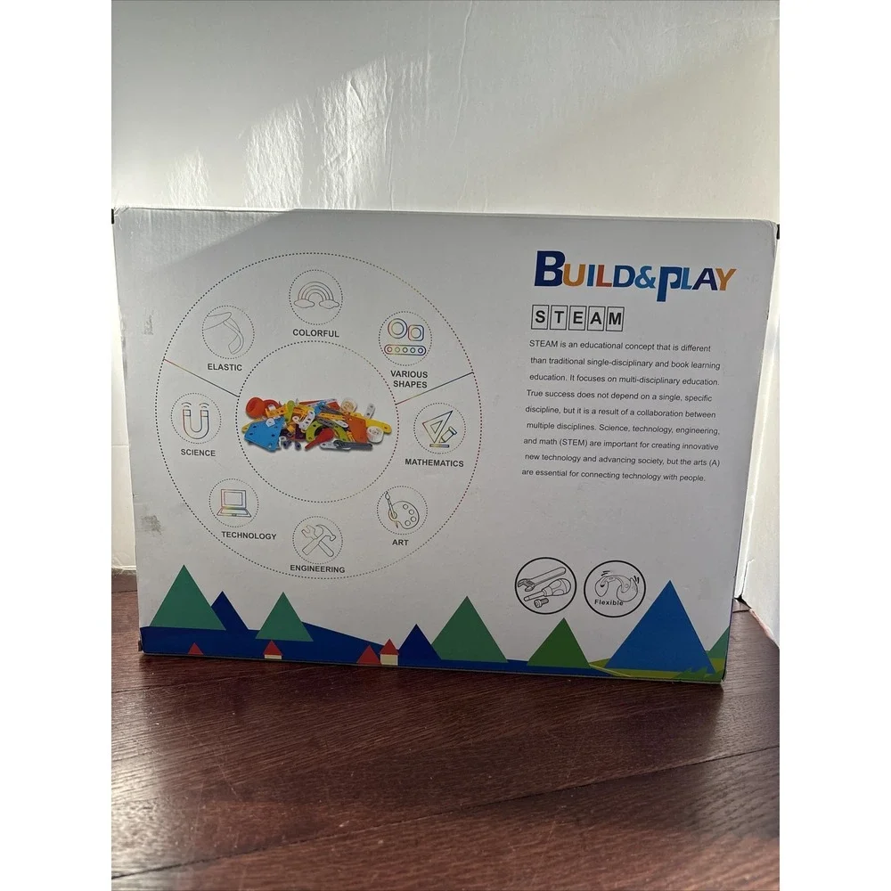 Build And Play  STEAM  5in1 , 148 Pcs, Complete